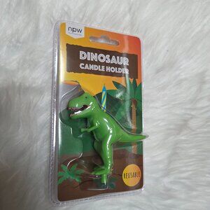 NPW Dinosaur Figural Candle Holder